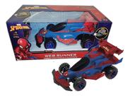 Veículo De Controle Remoto Web Runner Homem Aranha Candide