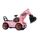 Veículo de engenharia de brinquedos para escavadeira infantil com música e luz