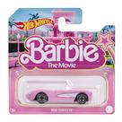 Veículo de metal fundido Hot Wheels Barbie 1956 Corvette