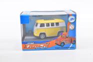 Veiculo de Metal Pequeno - Hot Track Racing - Kombi Amarela TERRACO