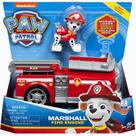 Veículo de Resgate com Figura Bombeiro Marshall Patrulha Canina - Sunny UNICA