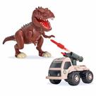 Veículo e Figura - Rex Attack Defender - Adijomar Veículo e Figura - Rex Attack Defender - Adijomar