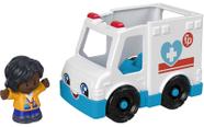 Veículo Push-Along Ambulância Fisher-Price Little People Veículo Push-Along Ambulância Fisher-Price Little People