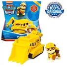 Veiculo RUBBLE Bulldozer Patrulha Canina Carrinho Brinquedo