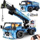 Veículo técnico 2 em 1 com controle remoto Building Toy DOLIVE