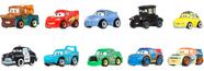 Veículos de brinquedo Mattel Disney Pixar Cars, pacote com 10 mini pilotos