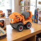 Veículos De Construção Brinquedo Caminhão Tanque Amarelo Alitoys Tipo:Tigre