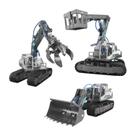 Veículos Hidráulicos Mãos à Obra 3 Em 1 Diy Kit Com 168 Peças Veículos Hidráulicos Mãos à Obra 3 Em 1 Diy Kit Com 168 Peças