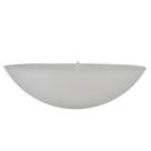 Vela 1/2 Bola Flutuante 28x15 Cm Branca