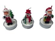 Vela 3D Noel/ Boneco