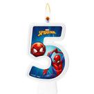 Vela 5 anos Decoração Homem Aranha festa