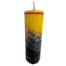 Vela 7 Dias Amarela e Preta Ideal Bicolor Proteção e Abertura de Caminhos Vela 7 Dias Amarela e Preta Ideal Bicolor Proteção e Abertura de Caminhos