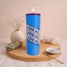 Vela 7 Dias Azul Claro Ideal Paz, Harmonia e Serenidade