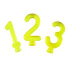 Vela Amarelo Neon - 01 Unidade - Festcolor