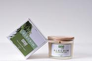 Vela Aromática Alecrim Linha Basic 100g Vela Aromática Alecrim Linha Basic 100g