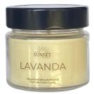 Vela Aromática Artesanal Perfumada 140g Premium 30h Lavanda