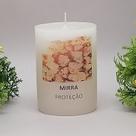 Vela Aromática Atrativa Artesanal - Aroma Mirra