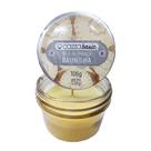 Vela aromática baunilha amarelo no vidro decorativo 106g Vela aromática baunilha amarelo no vidro decorativo 106g