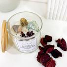 Vela Aromática Cera de Coco Vegana Prosperidade Foco e Energia Calma Pode Feminino Vela:Sagrado Feminino