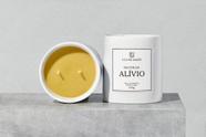 Vela Aromática D'luxe Marie Alívio Baunilha 240g