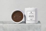 Vela Aromática D'luxe Marie Foco Cedro 240g Colorida