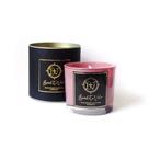 Vela aromática de soja - Aroma Jasmim - 200 g - Bendita Vela - vidro rosê
