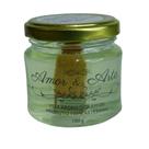 Vela Aromática Em Gel Artesanal Vidro 100G