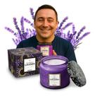 Vela Aromática Individual Presente Essenciais Relaxamento