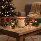 Vela Aromática Natal Cera De Coco Essências Premium 200gr - Serenissima Vela Aromática Natal Cera De Coco Essências Premium 200gr - Serenissima