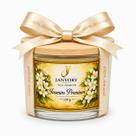Vela Aromática Premium Jasmim 120g 100% Cera Vegetal de Coco - Janvory
