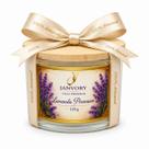 Vela Aromática Premium Lavanda 120g 100% Cera Vegetal de Coco - Janvory