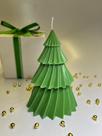 Vela Aromática Vegetal Árvore de Natal Pinheiro Grande Verde 160g
