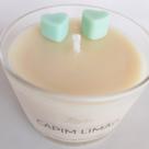 Vela Aromática Vegetal Perfumada Capim Limão 120g