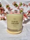 Vela Aromática Vegetal Perfumada Flor de Cerejeira 190g Vela Aromática Vegetal Perfumada Flor de Cerejeira 190g
