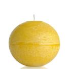 Vela Bola 15 Cm Vermelha