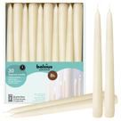 Vela BOLSIUS Ivory Taper 10 polegadas 30 unidades 8 horas de queima