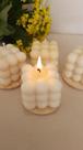 Vela Bubble Grande Aromática Decoração Bamboo Likare 160g Vela Bubble Grande Aromática Decoração Bamboo Likare 160g