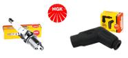 Vela + Cachimbo Bros 150 2003 2004 2005 NGK Dpr8ea-9s Vd05fmh