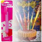 Vela Cascata Vulcão p/ Festas 1 Unidades