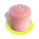 Vela Cheirosa Na Rosa Aromática - Melhore O Ambiente Vela Cheirosa Na Rosa Aromática - Melhore O Ambiente