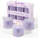 Vela CHILLFLAME perfumada com lavanda 414mL 6 velas votivas