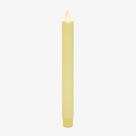 Vela cônica LED sem chama Luminara 2,5 x 24 cm de limão
