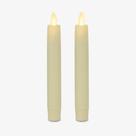Vela cônica sem chama, Luminara Ivory, 1x6 polegadas, pacote com 2 Vela cônica sem chama, Luminara Ivory, 1x6 polegadas, pacote com 2