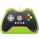 Vela de aniversário Amscan Level Up Green de 4,5 cm para festa temática Vela de aniversário Amscan Level Up Green de 4,5 cm para festa temática