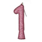 Vela de Aniversário Puro Glitter Rosa - Festcolor Vela de Aniversário Puro Glitter Rosa - Festcolor