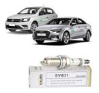 Vela de ignicao audi a3 1.6 gol 1.0 8v golf 1.6 8v 1999 á 2006 gasolina platinum