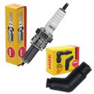 Vela de Ignição E Cachimbo Cg 150 Fan Cg 150 Titan Nxr 150 Bros Ngk