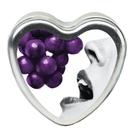 Vela de massagem Earthly Body Edible Grape 120mL 3 em 1 vegana