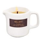 Vela de massagem MELONY Soy Coconut 80g com óleo de amêndoa e karité