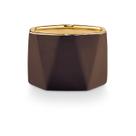 Vela de soja Illume Noble Holiday Woodfire com recipiente cerâmico Dylan